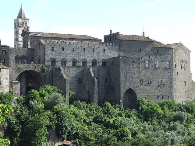 Pauselijk paleis in Viterbo