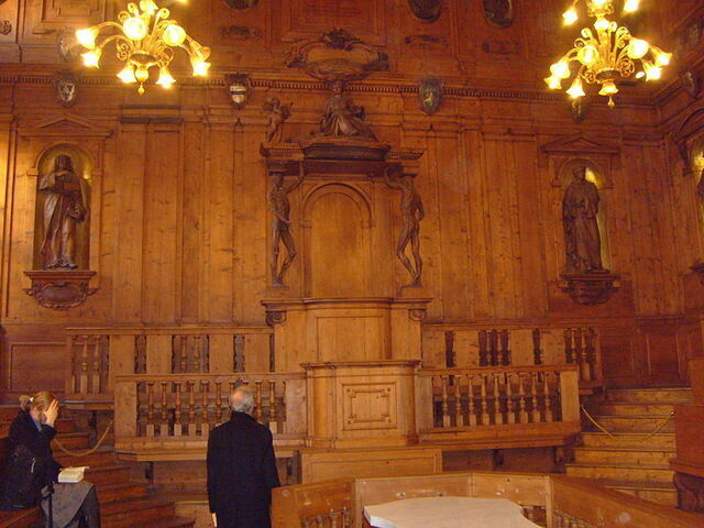 Archiginnasio van Bologna, Anatomisch Theater