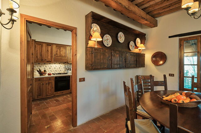 Casa Tettoia, eetruimte en keuken