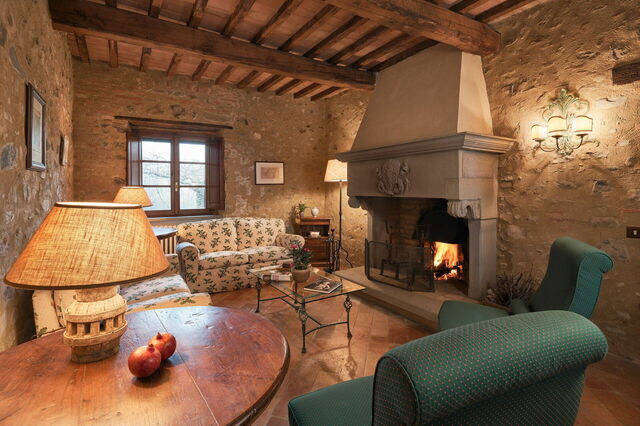 Casa Tettoia, woonkamer