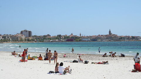 Zicht op Alghero