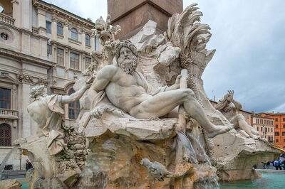 Fontein in Piazza Navona