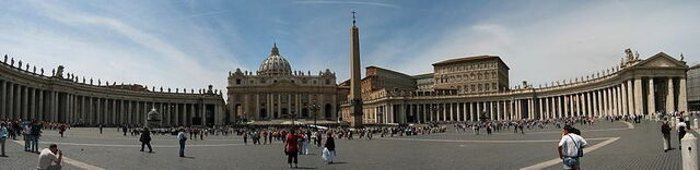 St. Pietersplein in Vaticaanstad