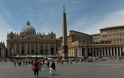 St. Pietersplein in Vaticaanstad