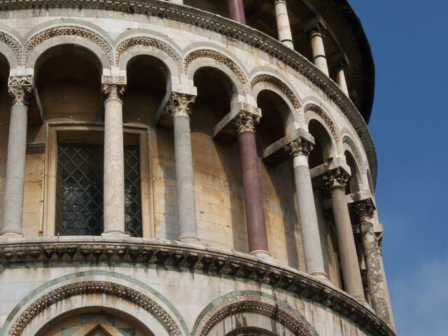 Scheve Toren, detail