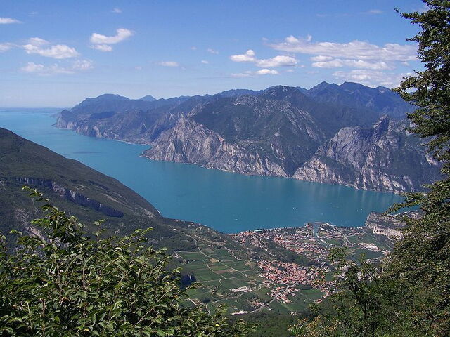 Noordkant van het Garda Meer