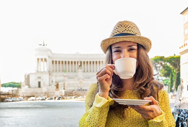 Koffie in Rome