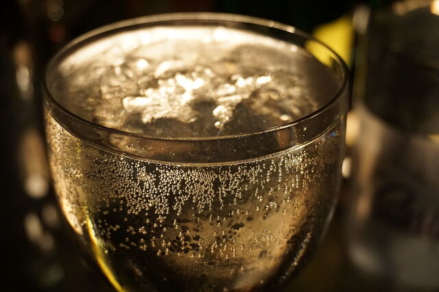 Prosecco bubbels