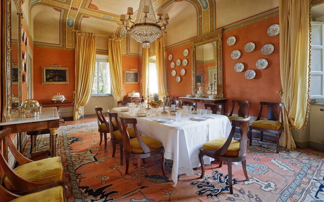 Villa De Ranieri, eetkamer