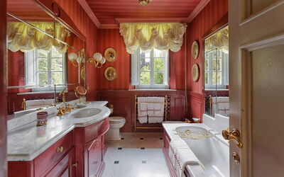 Villa De Ranieri, een van de badkamers