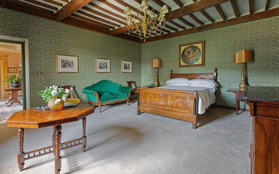 Villa De Ranieri, een van de slaapkamers