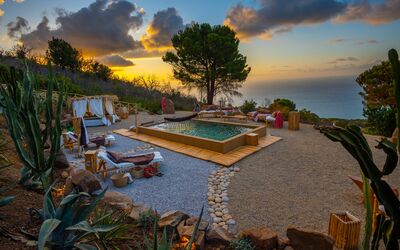 Terre Di Bea Cottage By The Sea Cefalu': Wolk, Lucht, Fabriek, Water, Dag, Natuur, Natuurlijk Landschap, Boom, Buitenmeubels, Zwemwater