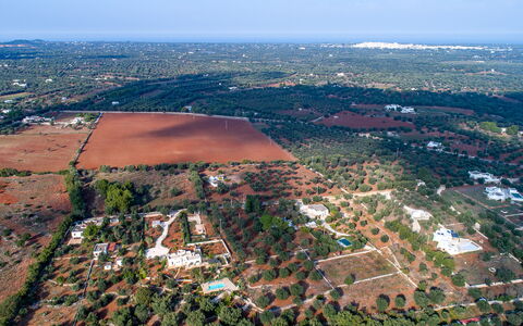 Villa Cristina: Lucht, Natuurlijk Landschap, Land Lot, Stedelijk Ontwerp, Boom, Plain, Woongebied, Landschap, Stad