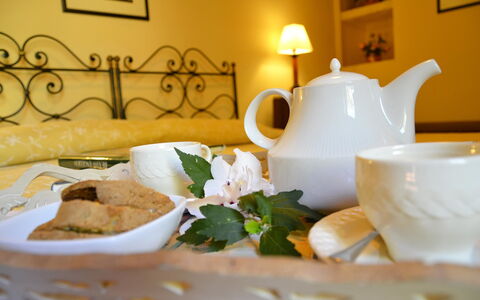 Villa Santa Maria: Ontbijt, Voedsel, Maaltijd, Schotel, Tafel, Keuken, Brunch, Kamer, Tableware, Serveware