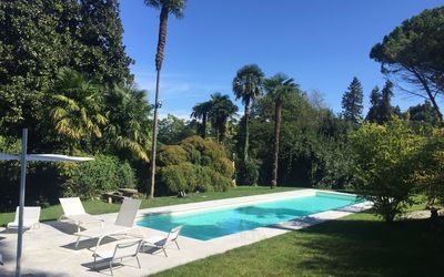 Villa Ghis - Sleeps 16: Zwembad, Eigendom, Lucht, Huis, Onroerend Goed, Boom, Wildernis, Palmboom, Huis, Vakantie