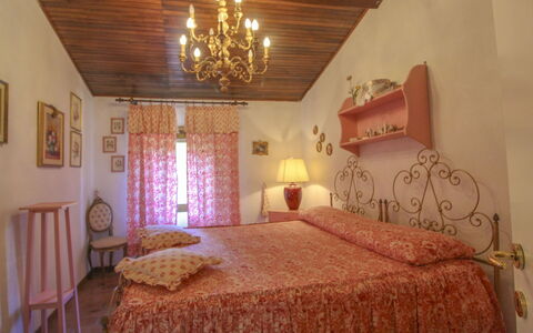 Villa Gioiosa: Meubilair, Muur, Bed, Slaapkamer, Interieur Ontwerp, Linens, Laken, Bedding, Textiel, Plafond