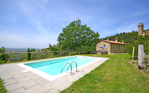 Villa Il Palazzone: Eigendom, Zwembad, Onroerend Goed, Huis, Landgoed, Gebouw, Huis, Vakantie, Villa, Woongebied