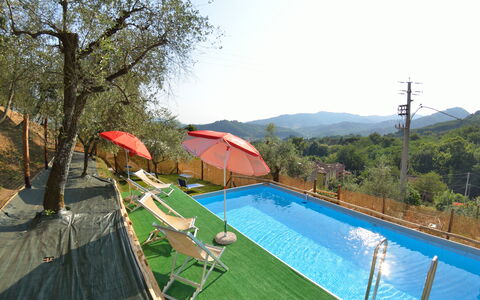 Alla Piazzetta Proprietà: Zwembad, Eigendom, Vrije Tijd, Toevlucht, Heuvel Station, Vakantie, Onroerend Goed, Boom, Eco Hotel, Huis