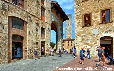 San Gimignano Tower - San Gimignano, Toscane, Italië