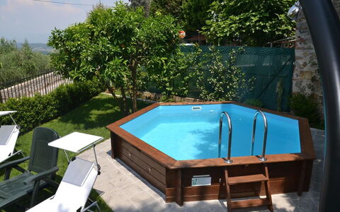 Casa Max: Zwembad, Eigendom, Jacuzzi, Vrije Tijd, Huis, Backyard, Onroerend Goed, Gras, Boom, Kamer