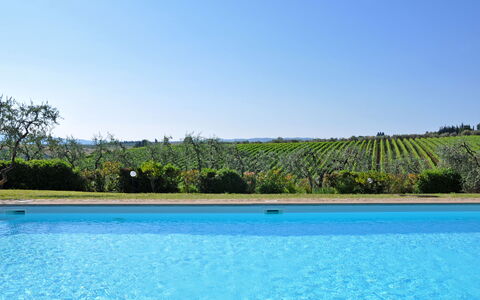 I Glicini: Zwembad, Eigendom, Natuurlijk Landschap, Water, Vrije Tijd, Lucht, Toevlucht, Boom, Onroerend Goed, Landschap