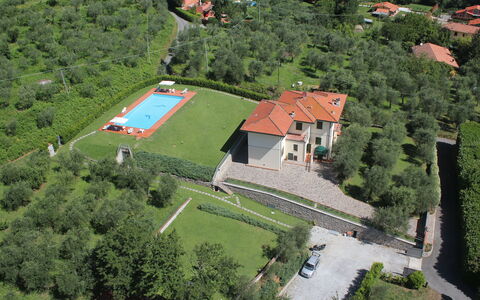 Villa Vaniglia Proprietà: Luchtfotografie, Vogelperspectief, Landgoed, Fotografie, Landschap, Huis, Heuvel Station, Landelijk Gebied, Land Lot, Gebouw