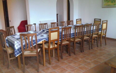 Villa Vaniglia Proprietà: Kamer, Meubilair, Tafel, Eigendom, Keuken En Eettafel, Stoel, Eetkamer, Verdieping, Hardwood, Restaurant