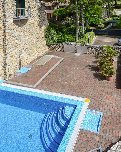 Lignano Sabbiadoro 634: Zwembad, Samengesteld Materiaal, Toevlucht, Vrije Tijd, Waterpartij, Schaduw, Hotel, Tegel, Eco Hotel, Villa