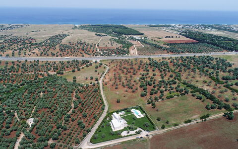 Masseria Villa Il Frantoio: Luchtfotografie, Vogelperspectief, Land Lot, Woongebied, Voorstad, Stedelijk Ontwerp, Fotografie, Landschap, Plain, Onroerend Goed