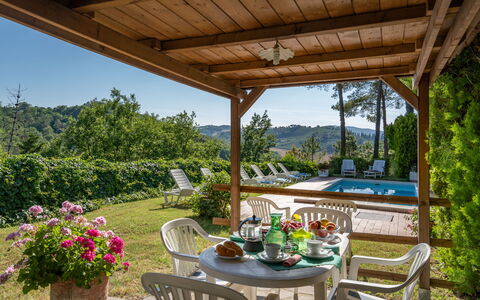 Villa Campiglia: Eigendom, Onroerend Goed, Huis, Gebouw, Patio, Landgoed, Huis, Veranda, Kamer, Backyard