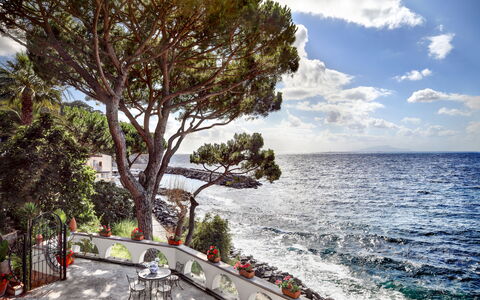 Appartamento Lobra: Lucht, Water, Wolk, Boom, Strand, Kust En Oceanic Landvormen, Arecales, Fabriek, Zwemwater