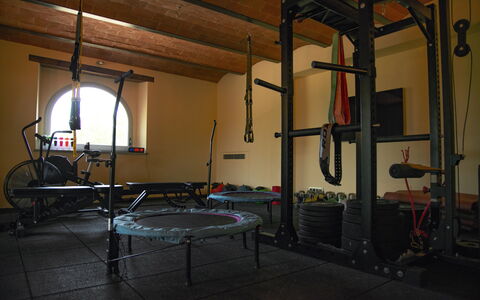 Villa Pianvecchio: Kamer, Ijzer, Sportschool, Straal, Lichamelijke Gesteldheid, Machine, Oefeningsmachine, Oefen Materiaal