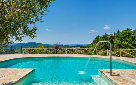 Villa Montone: Water, Lucht, Fabriek, Watervoorraden, Eigendom, Zwembad, Azure, Natuur, Boom, Natuurlijk Landschap
