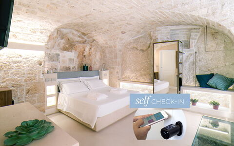 Accommodatie:&nbsp;Room Romantic Grotta Sant'oronzo 7