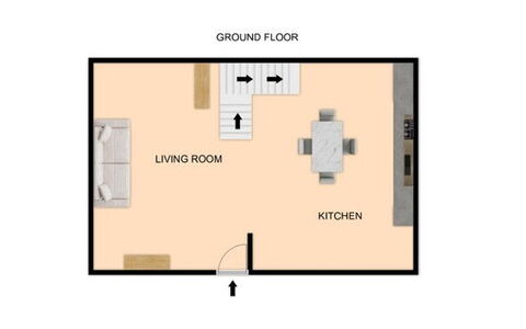 Casa Del Porto: Ontwerp, Woonkamer, Bed, Slaapkamer
