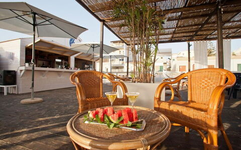 Baraka Apartments: Meubilair, Eigendom, Tafel, Fabriek, Stoel, Buitenmeubels, Architectuur, Interieur Ontwerp, Hout, Flooring