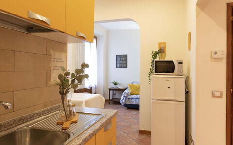 Vintage Apartment in Florence: Eigendom, Cabinetry, Gebouw, Fabriek, Kamerplant, Bloempot, Interieur Ontwerp, Verdieping, Flooring, Hout