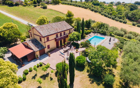 Casa Bellavista: Zwembad, Woongebied, Landgoed, Toevlucht, Eco Hotel, Hacienda, Villa, Boerderij, Landscaping, Werf