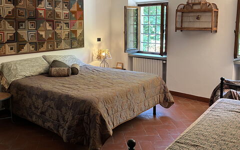 Molin Barletta, Private Pool, Nature - Marliana, T: Meubilair, Interieur Ontwerp, Hout, Slaapkamer, Flooring, Bed, Kamer, Verdieping, Plafond, Linens