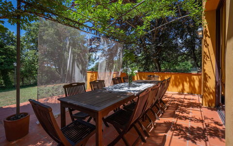 Tenuta De Paoli - Chianni, Pool, Wifi, Privacy, To: Tafel, Meubilair, Boom, Hout, Stoel, Buitentafel, Fabriek, Buitenmeubels, Schaduw, Vrije Tijd