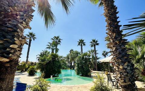 Villa Rosarno: Fabriek, Lucht, Water, Natuur, Azure, Boom, Arecales, Vegetation, Vrije Tijd, Woody Plant