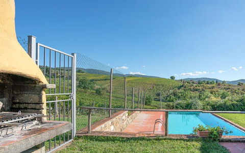 Le Masse - Greve In Chianti, Toscana: Lucht, Fabriek, Water, Wolk, Gebouw, Land Lot, Schaduw, Zwembad, Woongebied, Landschap