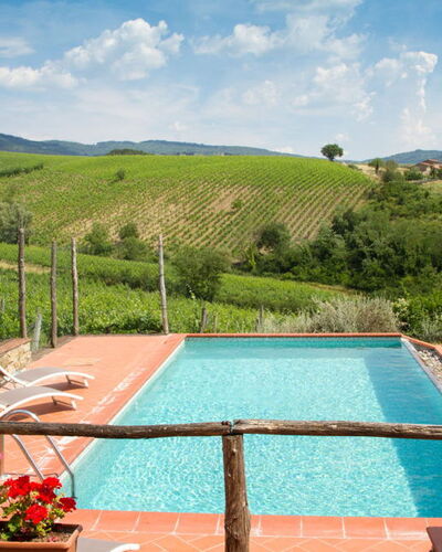 Le Masse - Greve In Chianti, Toscana: Wolk, Lucht, Water, Fabriek, Bloem, Eigendom, Natuur, Zwembad, Buitenmeubels, Zwemwater