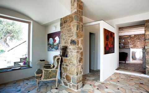 Pietramare - Castellabate, Campania: Fotolijst, Hout, Interieur Ontwerp, Verdieping, Flooring, Hal, Venster, Woonkamer, Hardwood, Stoel