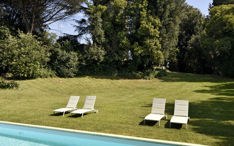 Torre Delle Cornacchie: Water, Wolk, Lucht, Fabriek, Zwembad, Azure, Boom, Natuurlijk Landschap, Schaduw, Zwemwater
