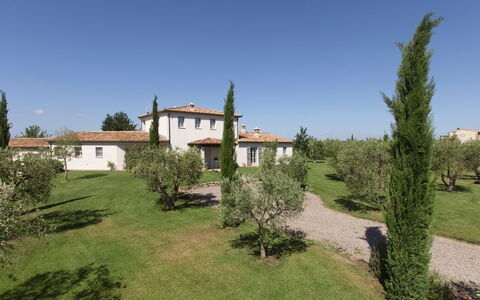 Villa Sant'andrea: Lucht, Fabriek, Venster, Gebouw, Boom, Land Lot, Huis, Natuurlijk Landschap, Woongebied, Gras
