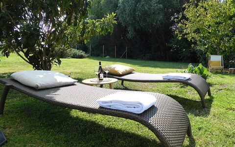 Oasi Casamaras, Brenta River, Wifi, Ac: Gras, Buitenmeubels, Meubilair, Tuin, Groundcover, Gazon, Schaduw, Ligstoel