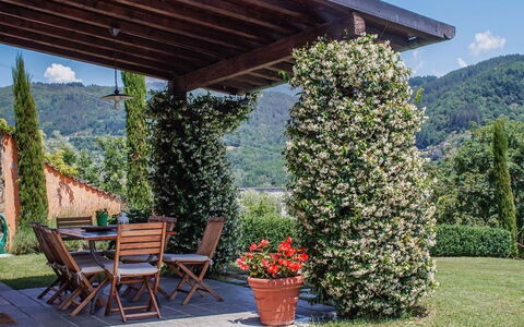 Villa Gelsomino: Fabriek, Lucht, Eigendom, Bloempot, Blad, Plantkunde, Boom, Bloem, Schaduw, Berg