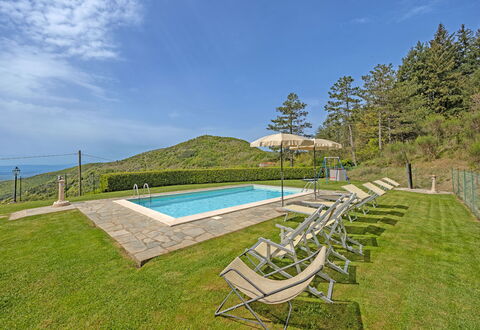 La Montanina: Lucht, Water, Fabriek, Wolk, Natuurlijk Landschap, Zwembad, Boom, Buitenmeubels, Land Lot, Schaduw