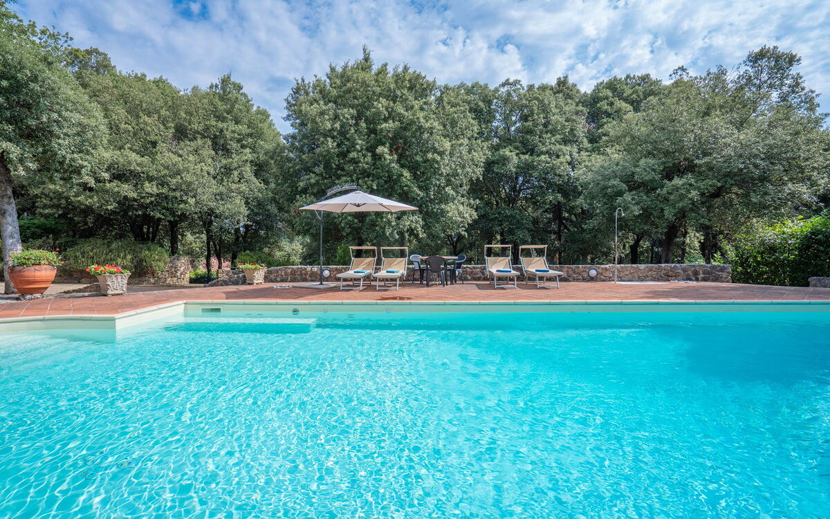 Santa Colomba House, Siena, Nature And Pool